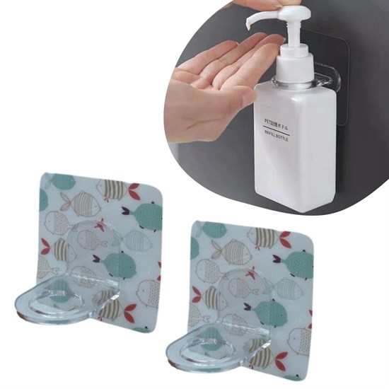 Super haftender Mehrzweck-Riemenhalter 2er Set (5563)