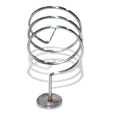 METALL FÖHNHALTER MIT SCHRAUBEN UND BEUTEL (5563)