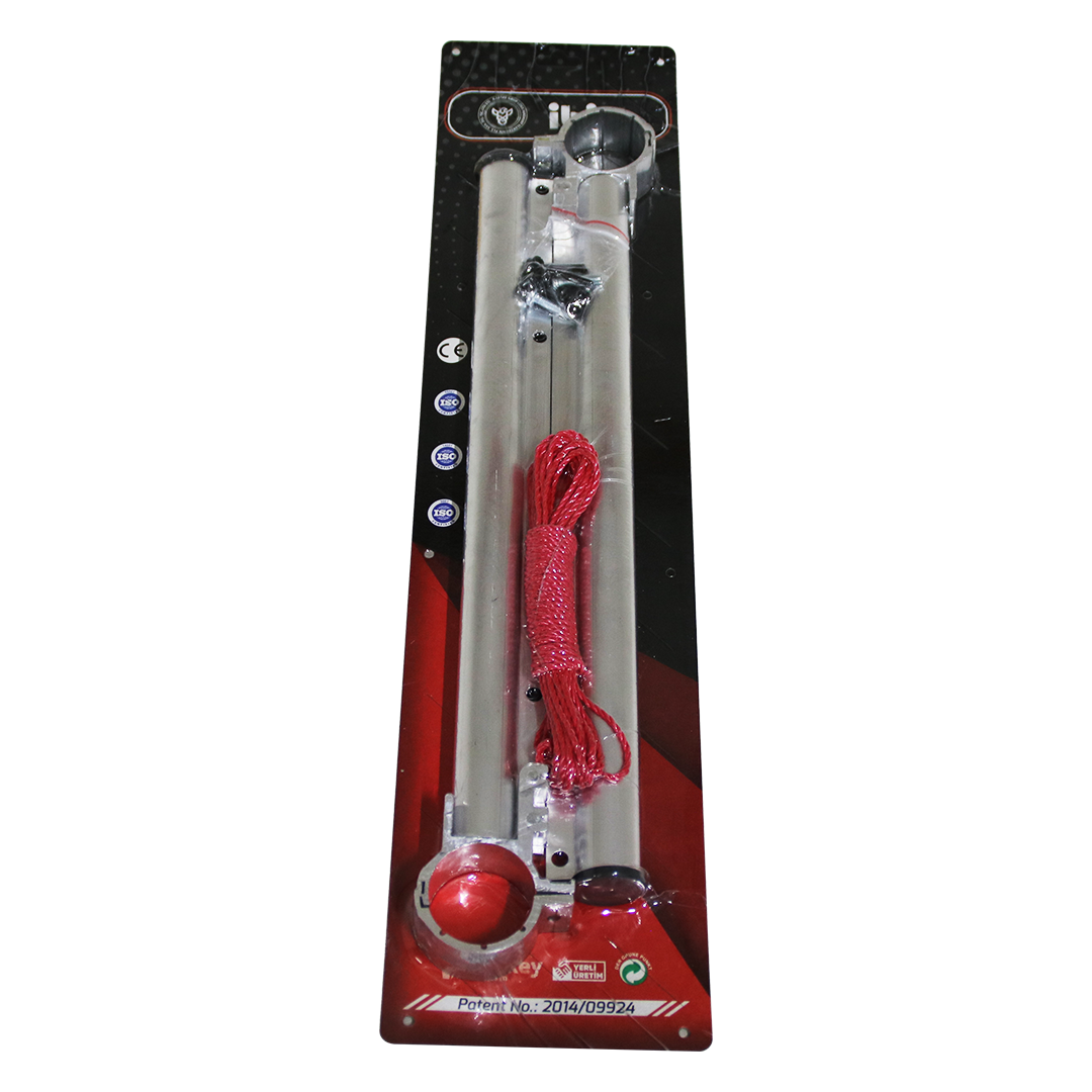 ALÜMİNYUM KÜPEŞTE SABİT ÇAMAŞIR ASKISI (5563)