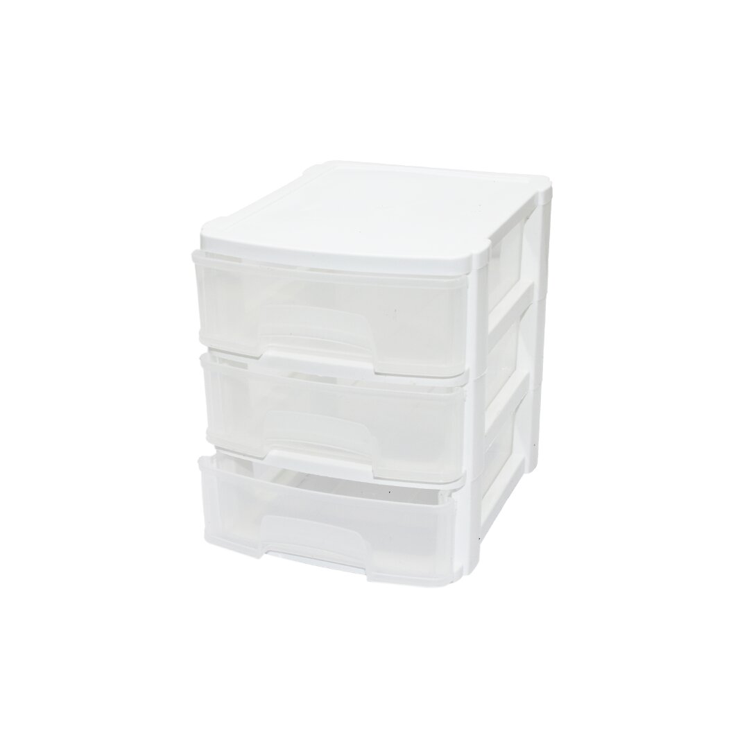 TONTON - No:0 Drawer 3-Layer 17.5x14.4x16.9cm (5563)