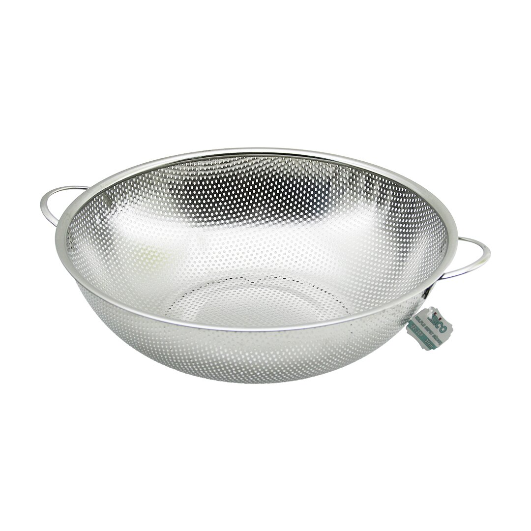 31CM Stahlsieb mit Metallgriff und feinen Drahtfüßen (5563)