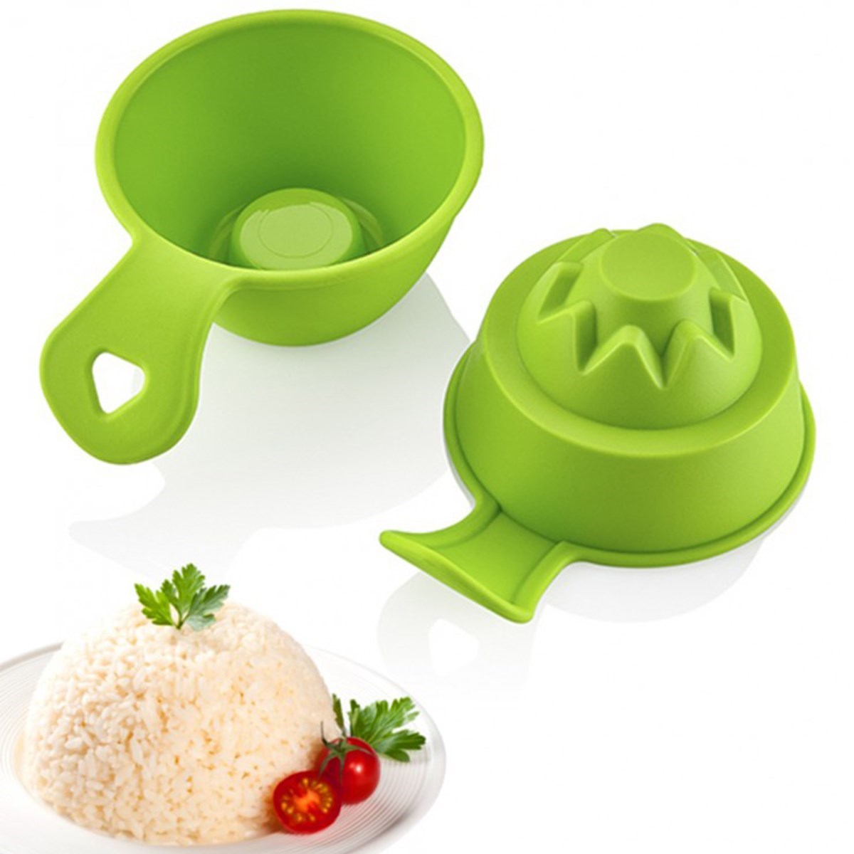 Pilav Ve Helva Şekil Verici Pratik Servis Kalıbı Aleti (2 Adet) (5563)
