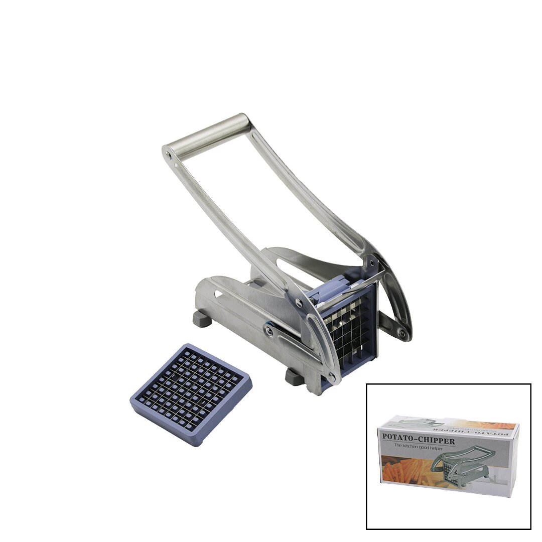 MANUEL PATATES - SEBZE DİLİMLEME MAKİNESİ  KOMPLE METAL ÜSTTEN KOLLU (5563)