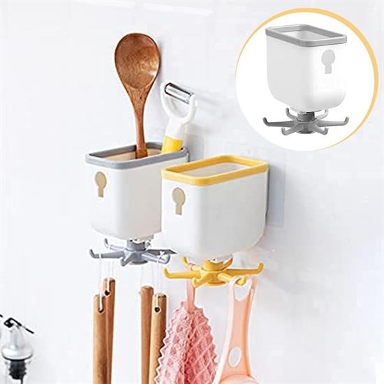 Pratik Mutfak Askılığı Organizatör Ve Mutfak Düzenleyici Çok Amaçlı Askı (5563)