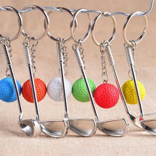 Realistic Golf Design Elegant Keychain Pendant Bag Charm Golf Keychain (5563)