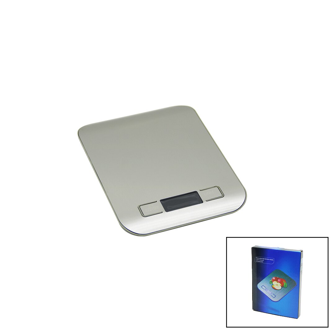 Digitale Platinumküchenwaage 3 Kapazitäten 1000-3000-5000g/1g