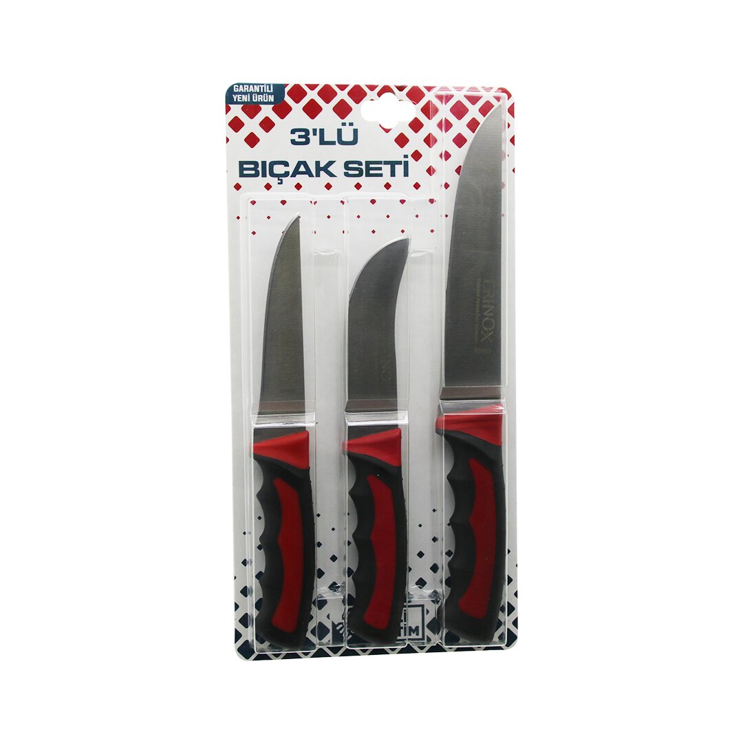 3-teiliges Opfermesser-Set R-032K--R-320Y--R-0403 Knochenablöser