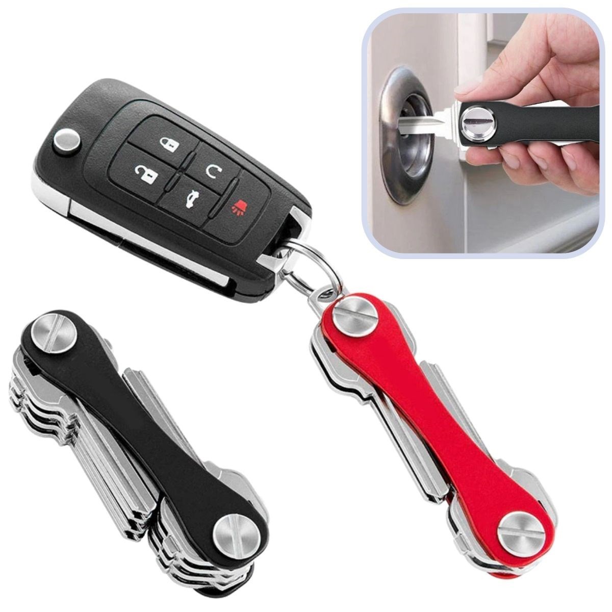 Praktischer intelligenter Schlüsselorganizer (5563)