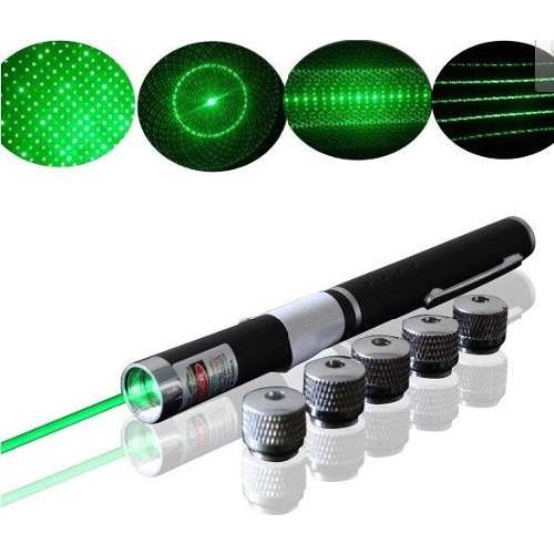 Grüner Laser-Pointer USB-Aufladbar 5 km Reichweite! (5563)