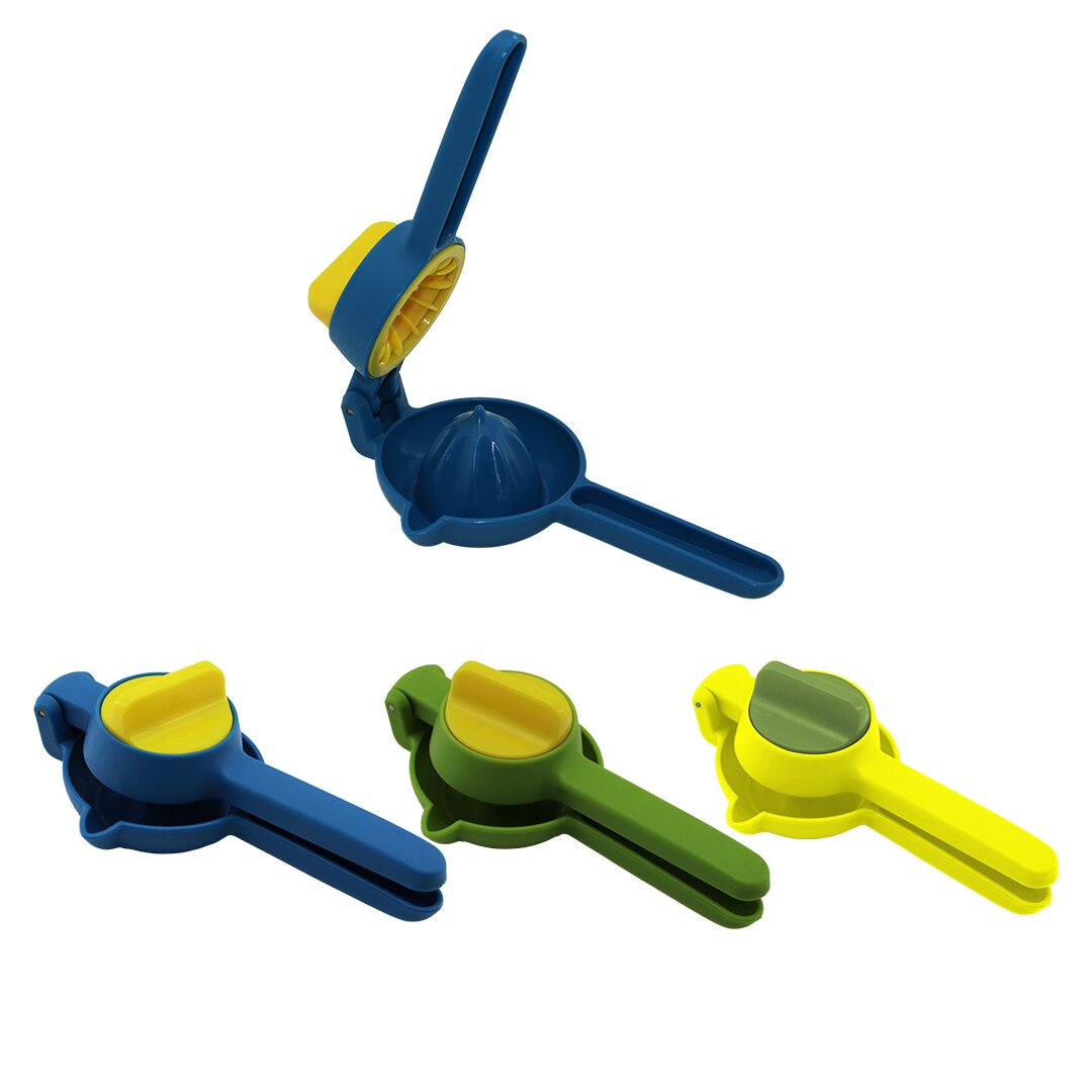 Colorful Plastic Fruit Juicer with Twist Lock (5563)