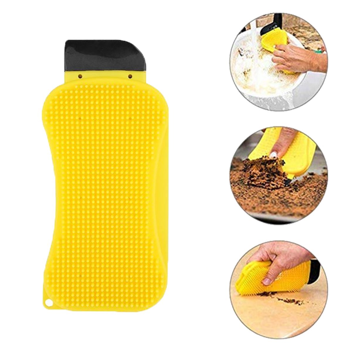 Multi-Function Soap Dispenser Dish Washing Brush (5563)