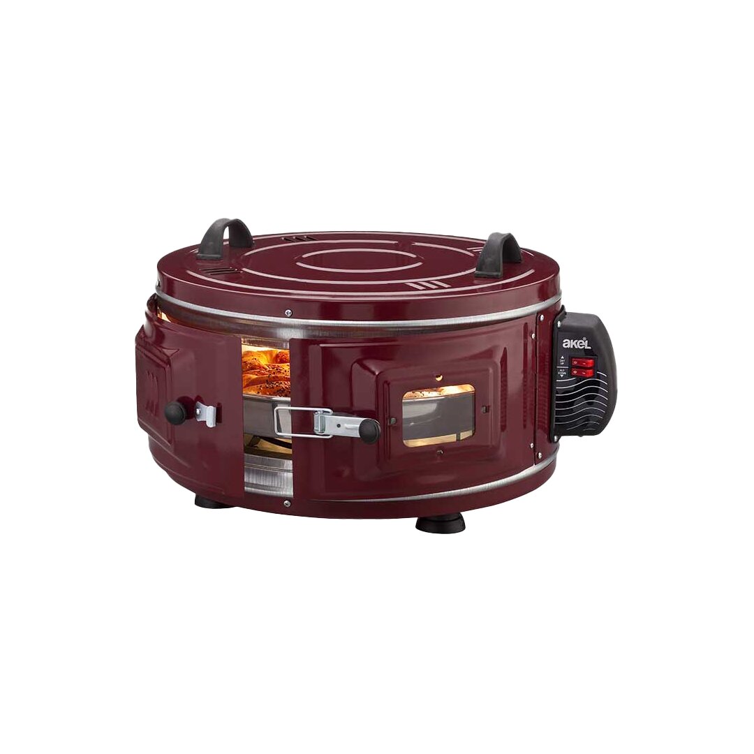 WIRTSCHAFTLICHER RUNDER TROMMELBÄCKEROFEN 1100W - 46CM ALU