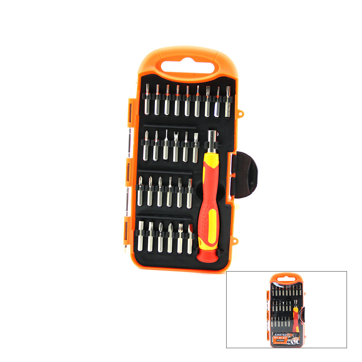 28PCS SAATÇİ TELEFON BİTS TORNAVİDA SETİ 27PCS UÇ + 1-T.VİDA SAPI (5563)