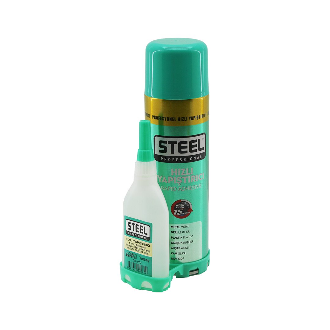STEEL CK-2769  500ML+ 100GR  HIZLI YAPIŞTIRICI (5563)