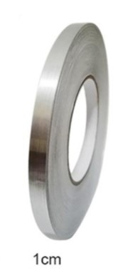 GÜMÜŞ  DERZ ARASI YAPIŞKANLI BANT  10MM X 45MT  (5563)