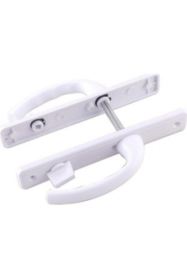 POŞETLİ BANYO-WC - KİLİTLİ BEYAZ PVC KAPI KOLU (5563)