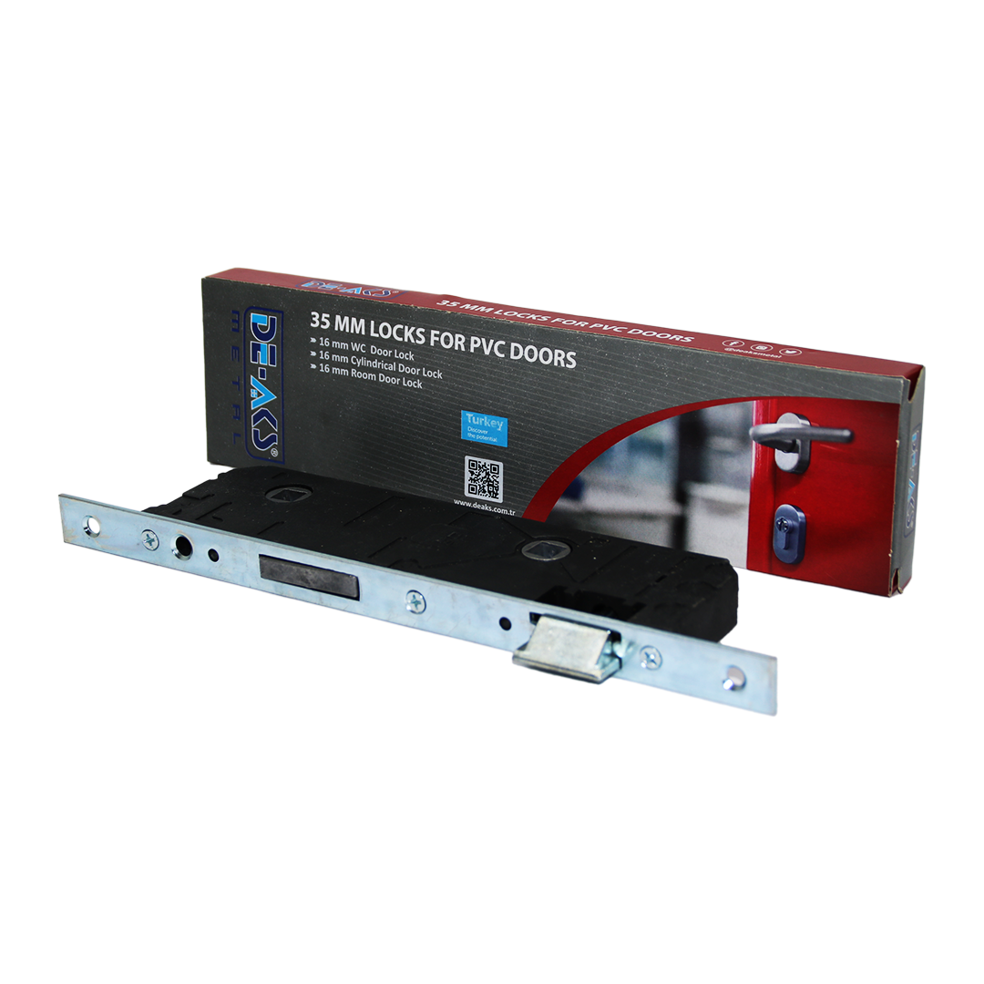 WC-Badezimmer PVC-Türschloss P35MM (5563)