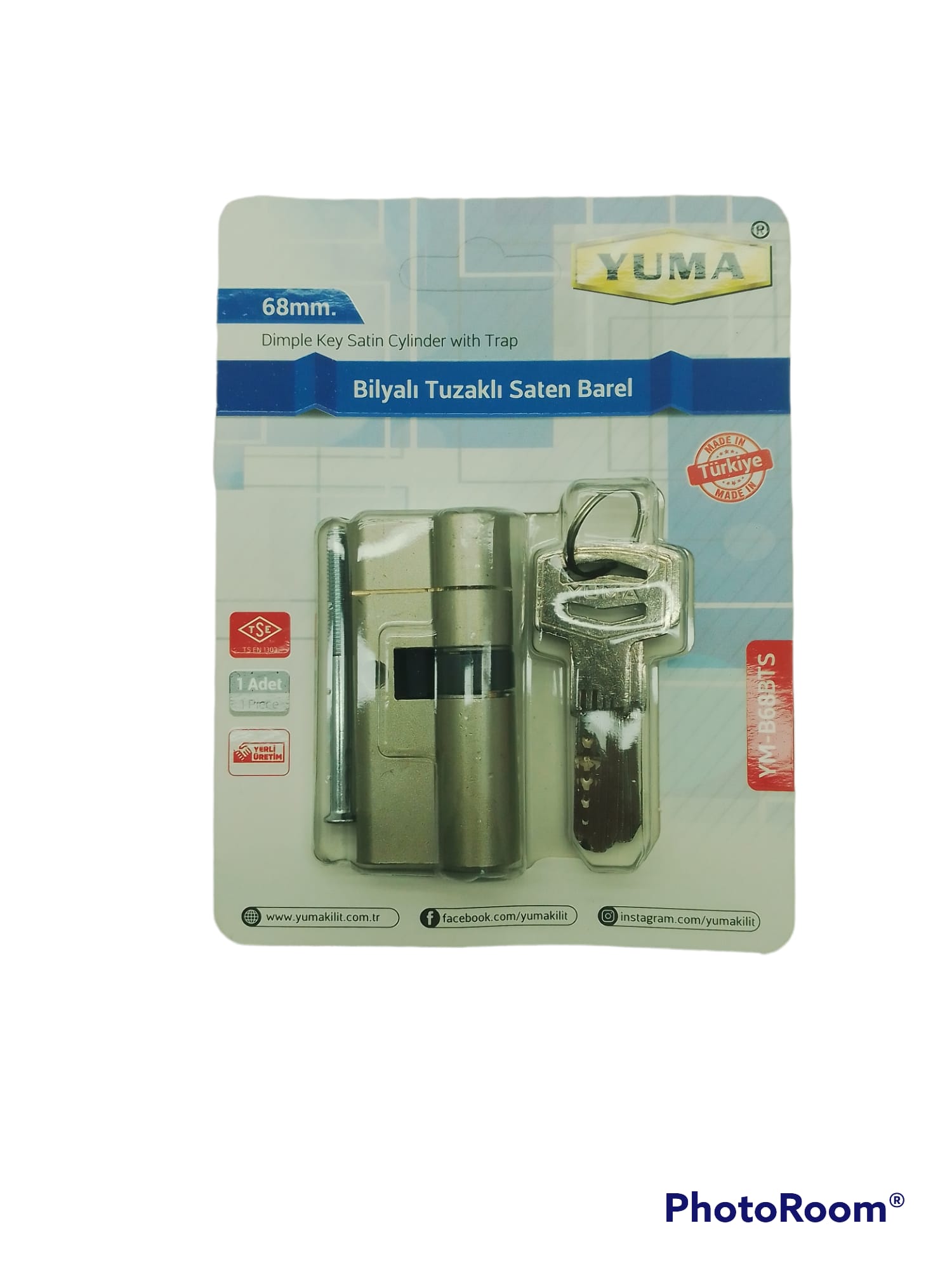 TUZAKLI BİLYALI BEYAZ BAREL (5563)