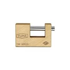 BREIT - GELBER SCHIEBERIEGELBESCHLAG 80MM (5563)