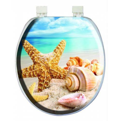 LUXUS GEMUSTERTER WEICHES TOILETTENSITZ KISSEN (5563)