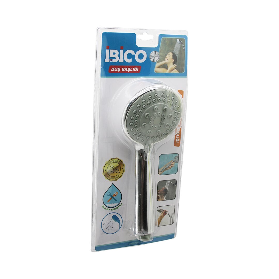 ORTA BOY YUVARLAK - BOMBELİ =9.7CM DUŞ BAŞLIK KADEMELİ VAKUMLU KROM GÖVDE - GRİ ZEMİNSAP:14.5CM (5563)