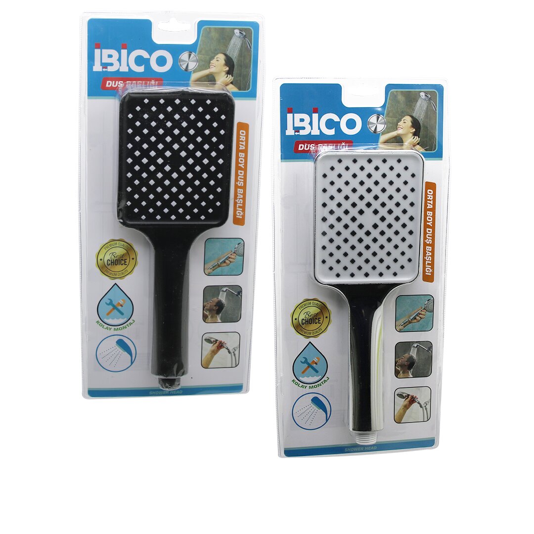 Mittlere Duschkopf Vakuum Chromkörper-SYH Düse - SYH Körper - BYZ Düse D.GEN Kopf=9.5X12CM SAP=14CM (5563)