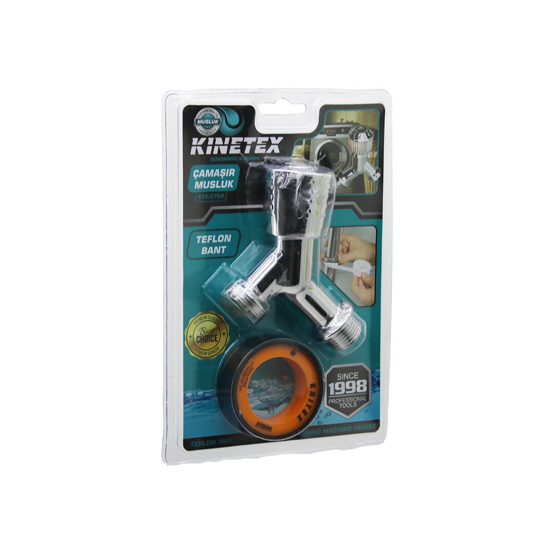 ÇAMAŞIR MUSLUK  VE TEFLON BANT (5563)
