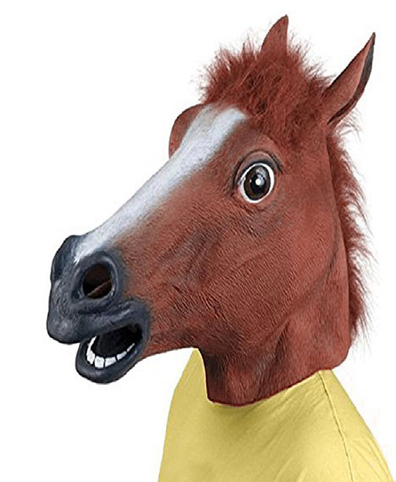 At Kafası - At Maskesi - At Kafası Maskesi - At Kafası Başlığı (5563)