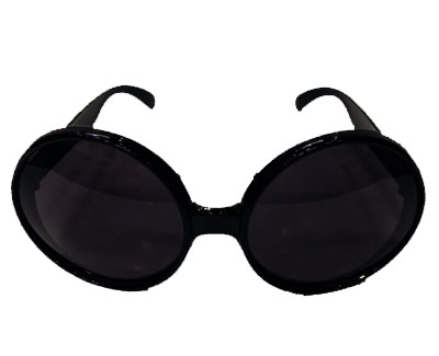 80 li Yıllar Siyah Renk Nostalji Yeşilçam Parti Gözlüğü (5563)