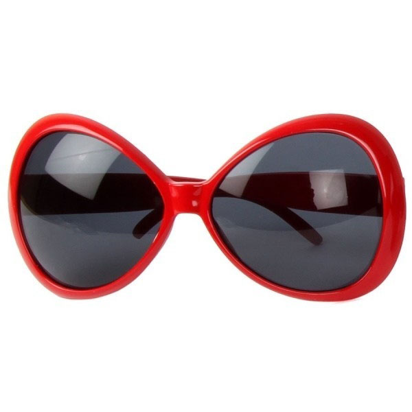 70er Jahre Rote Nostalgie Yeşilçam Party-Brille (5563)