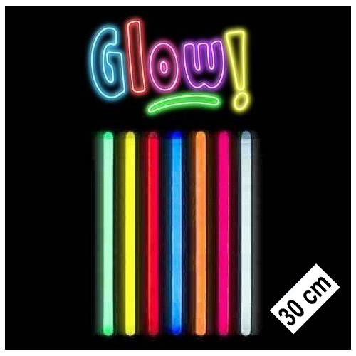 Karanlıkta Parlayan Fosforlu Glow Kalın Çubuk 30 cm 1 Adet (5563)