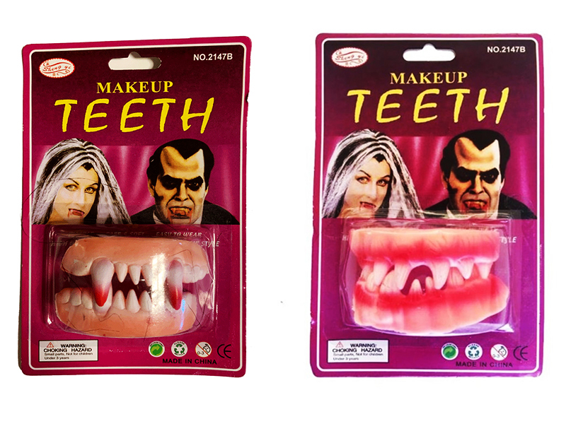 Takma Vampir Dişi 2 Adet vampir ve seyrek model (5563)