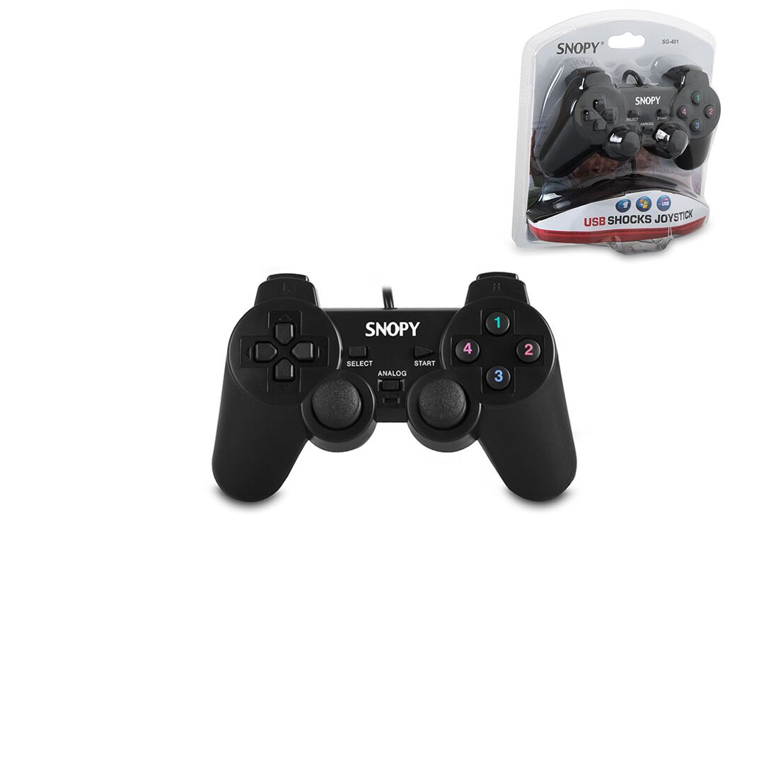 PS3 SİYAH OYUN KOLU ANALOG TİTREŞİMLİ USB KABLO 15 TUŞ - 2 ANALOG - 8 YÖN TETİKLEYİCİ 1.8MT KABLO (5563)