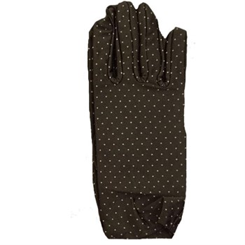 Braune Kinderhandschuhe mit Noppen (5563)