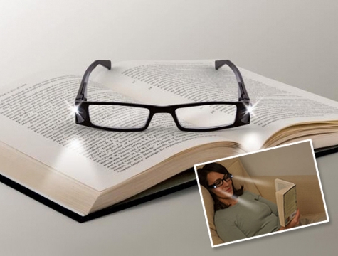 LED Reading Glasses Book Light (5563)