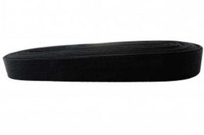 SCHWARZ - 2CM HOSENGUMMI FLACH BREIT 10MT (5563)