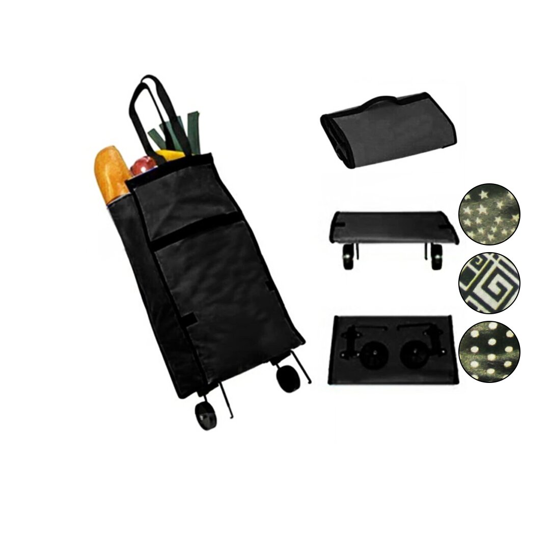 PORTATİF KATLANABİLİR PAZAR ARABASI 75X35 (5563)