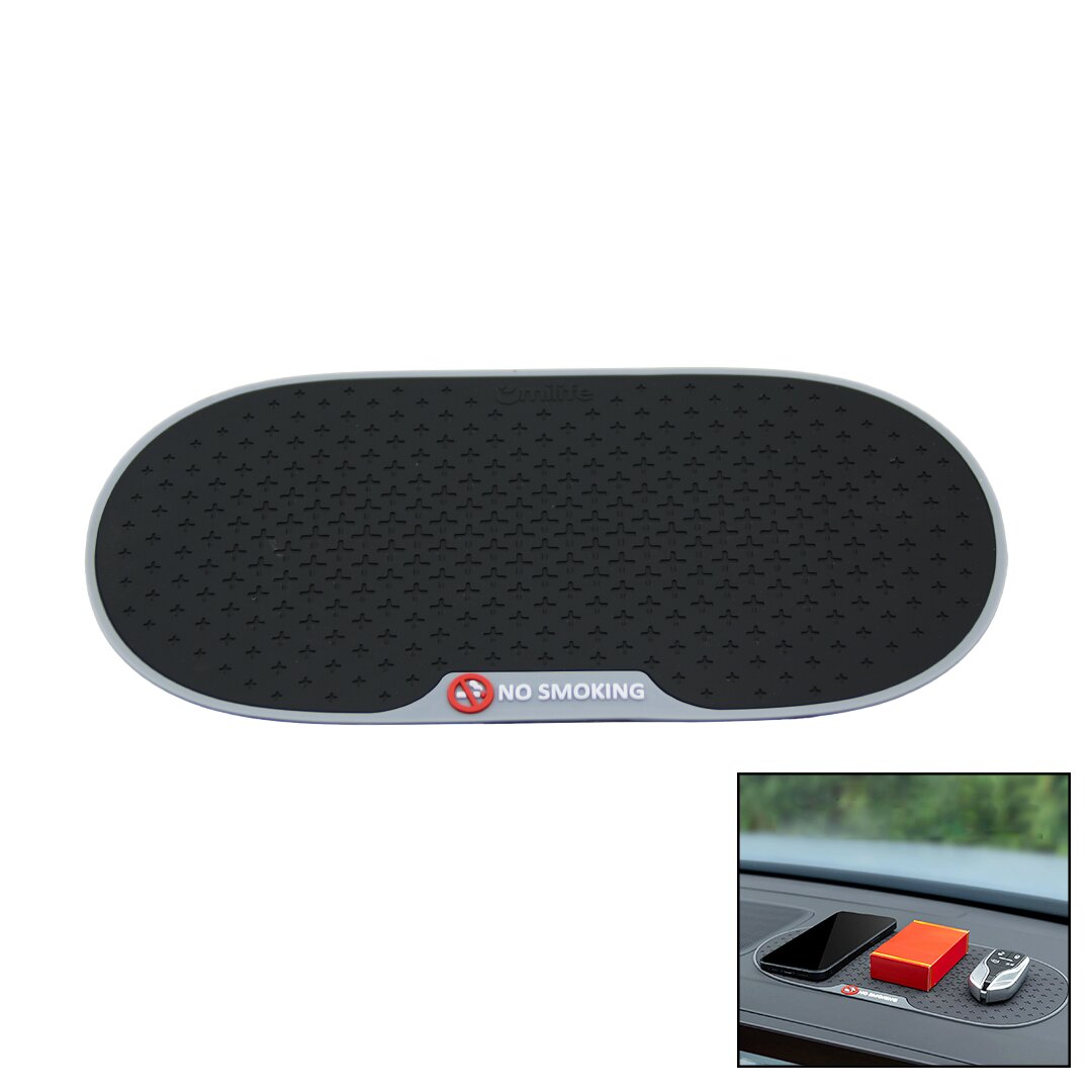 TELEFON TUTUCU - SİLİKON OTO - ARAÇ İÇİ TORPİDO KAYDIRMAZ ORGANİZER 29X14CM (5563)