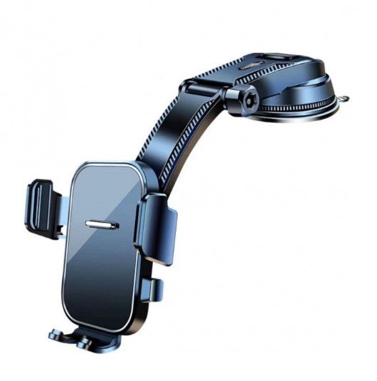 Torpido Üstü Vakumlu Araç Telefon Tutucu  Ayarlanabilir Uzun Kollu (5563)