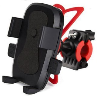 Fahrrad-Handyhalter mit Gummiband und Ständer (5563)