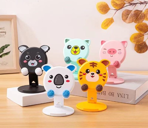 Tierfiguren-Schreibtisch-Telefonständer 5 Modelle (5563)