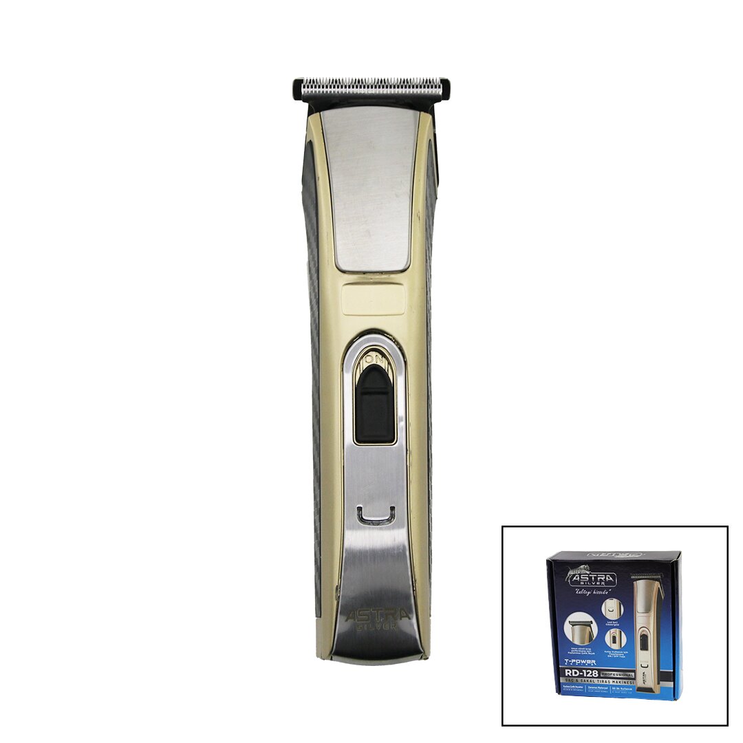 T-POWER SAÇ - SAKAL KESME TRAŞ MAKİNESİ LED ŞARJ GÖSTERGE 8 SAAT ŞARJ=60DK KULLAN RD-128 (5563)