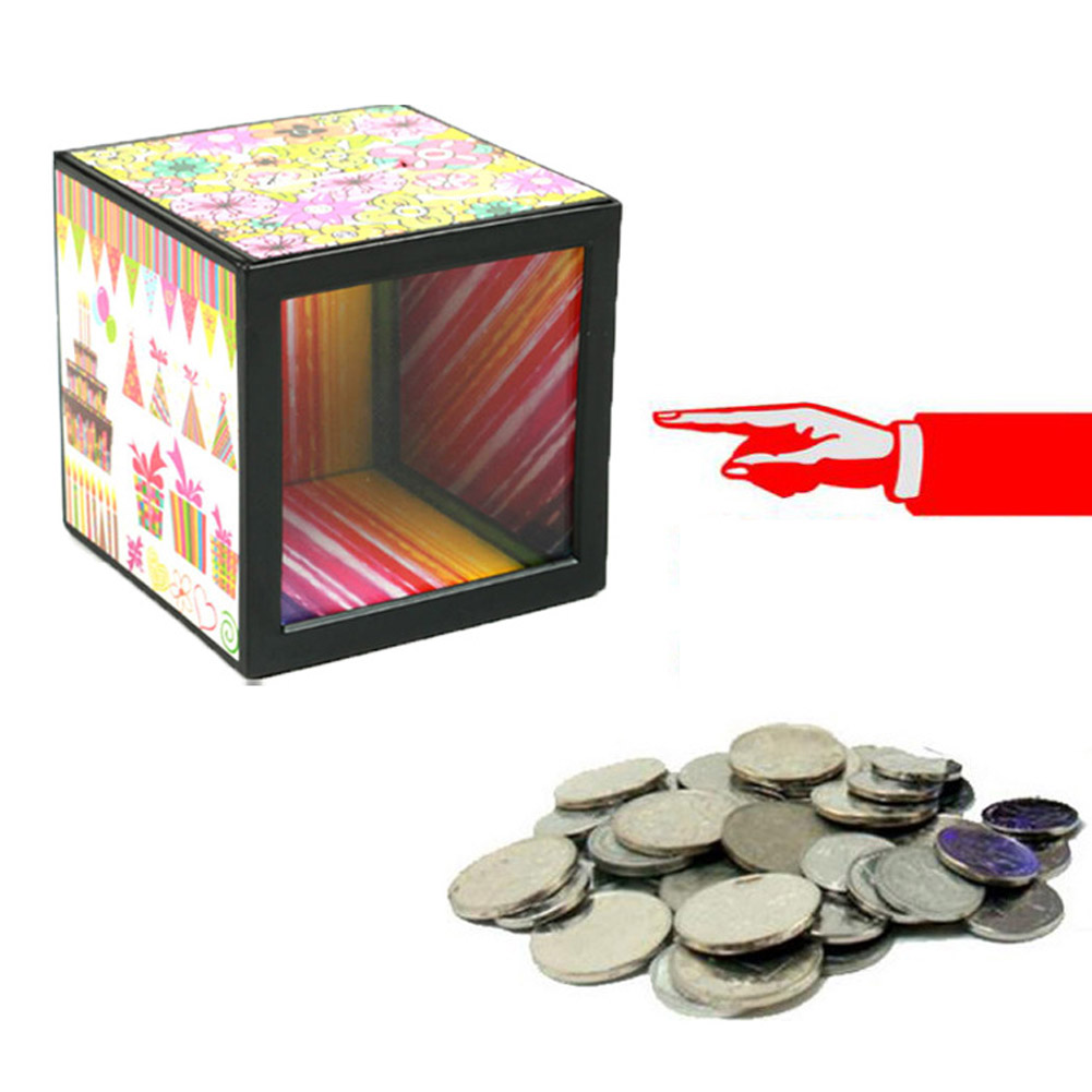 Zaubertrick Spardose Geld verschwindende Spardose (5563)