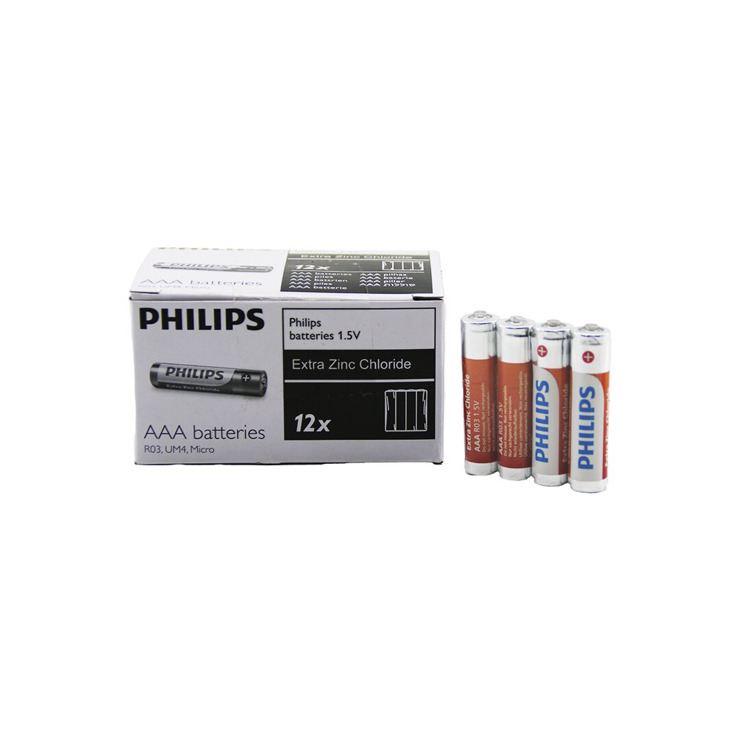 PHILIPS SLIM - AAA - 1.5V BATTERIE 48ER (5563)