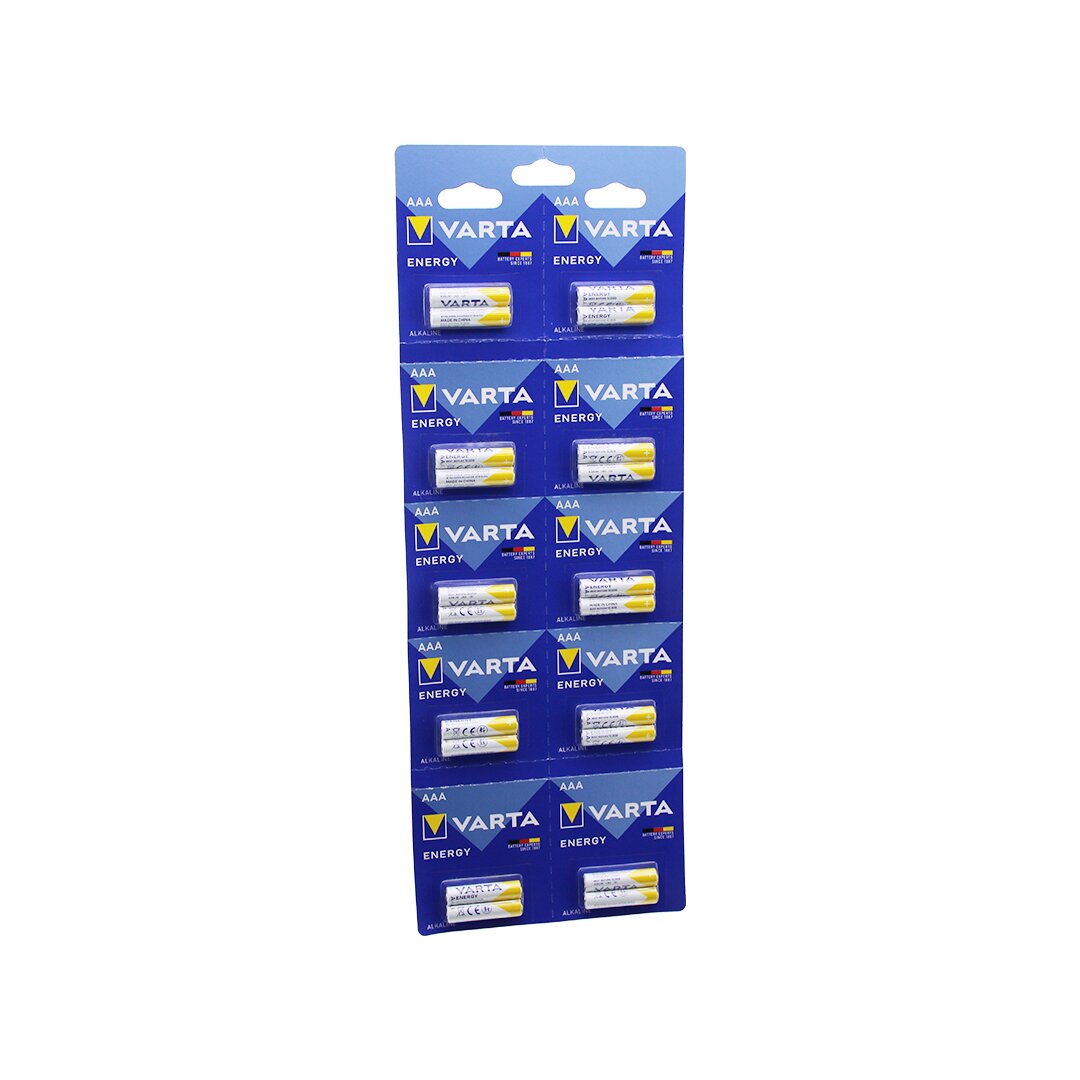VARTA İNCE PİL ALKALİN 20PCS (5563)