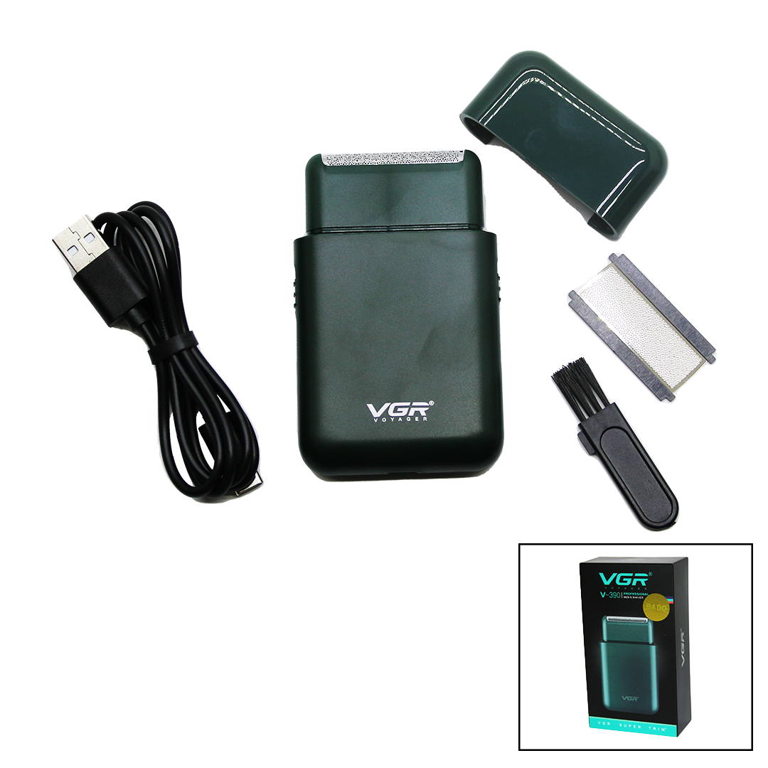 REISE-RASIERER 2IN1 BART- UND HAARSCHNEIDER USB V-390 (5563)