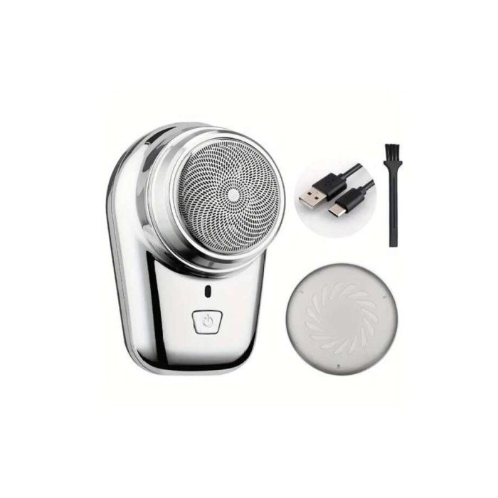 MINI SHAVER P-10 K-10 Tragbarer Rasierer USB-Aufladbar (5563)