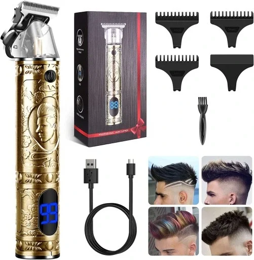 LCD-Display Haarschneidemaschine Bart- und Haarstyler XYY-919