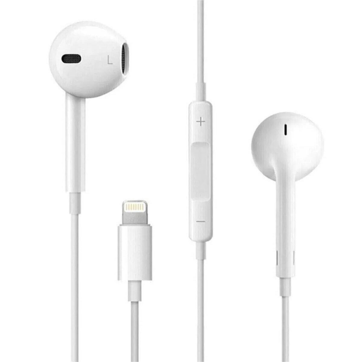 iPhone In-Ear Earbuds with Pop-Up Design & Soft Control Buttons (5563)