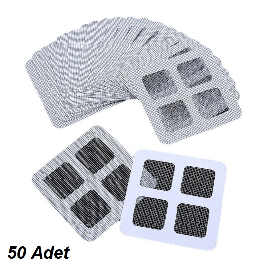 50pcs Bathroom Drain Strainer, Window Screen Repair Kit (5563)